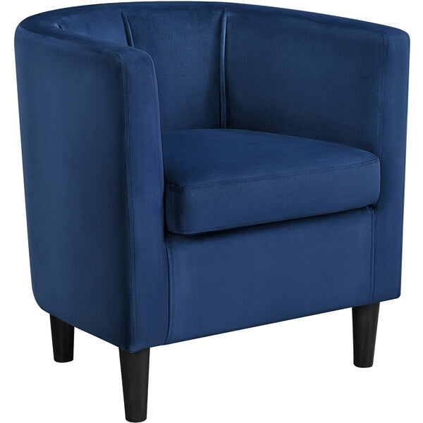 Yaheetech Barrel-Shaped Accent Chair