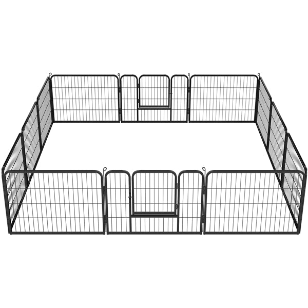 Yaheetech Wide Panel Dog Playpen, 6 Panels 24/40 inch