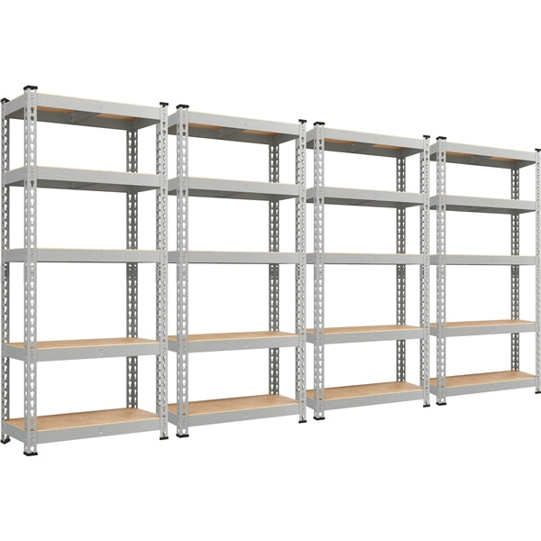 Yaheetech Storage Shelves, 5 Tier (27.5 W x 12 D x 60 H Inches)