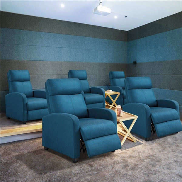 Yaheetech Modern Fabric Recliner Chair