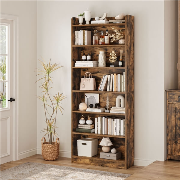 Yaheetech 7-layer Open Shelf Bookshelf