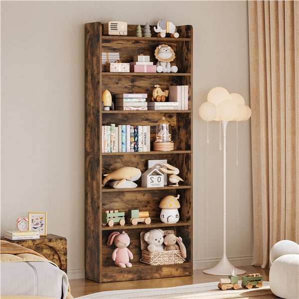 Yaheetech 7-layer Open Shelf Bookshelf