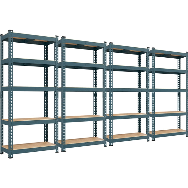 Yaheetech Storage Shelves, 5 Tier (27.5 W x 12 D x 60 H Inches)