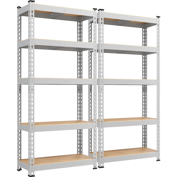 Yaheetech Storage Shelves, 5 Tier (27.5 W x 12 D x 60 H Inches)
