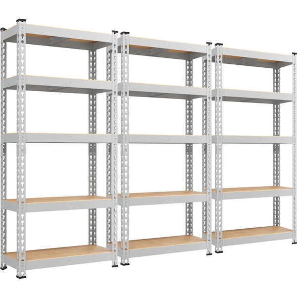 Yaheetech Storage Shelves, 5 Tier (27.5 W x 12 D x 60 H Inches)