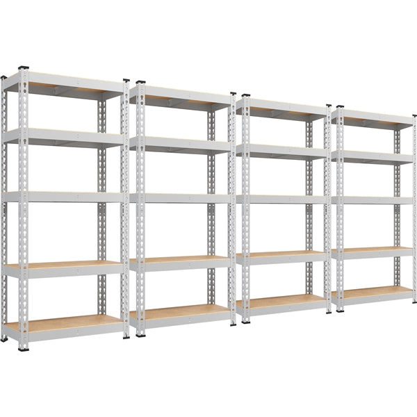 Yaheetech Storage Shelves, 5 Tier (27.5 W x 12 D x 60 H Inches)