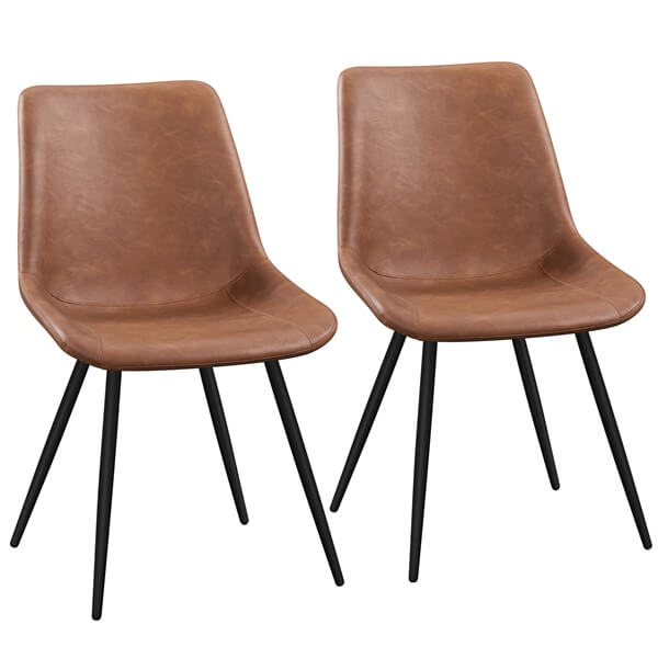 Faux Leather Dining Chairs