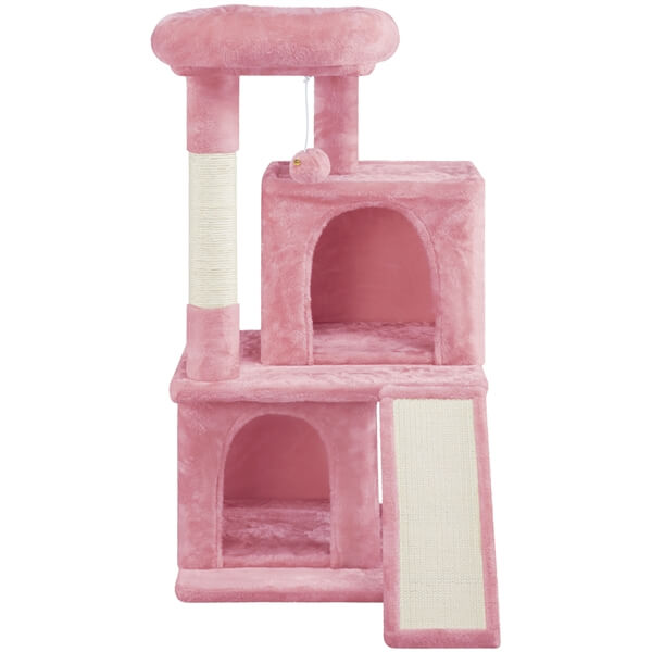 57.5'' Height Cat Tree Condo Kitten Tree Tower