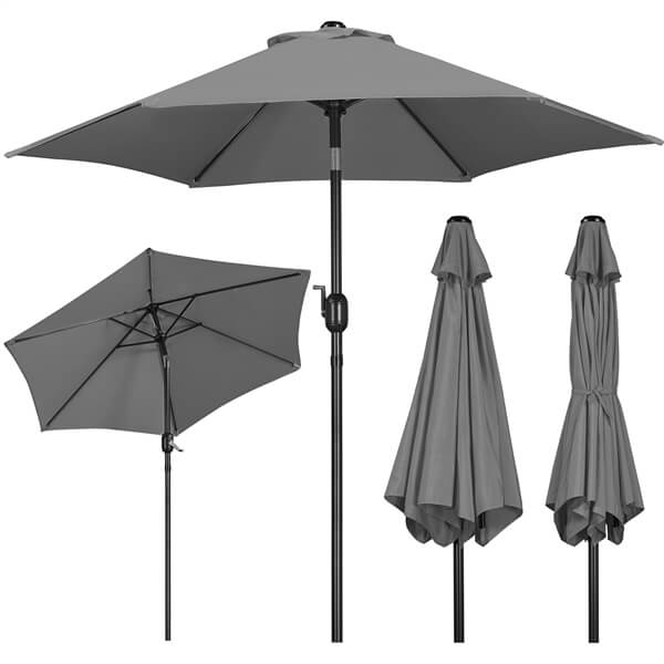 Yaheetech Patio Umbrella with Base Included
