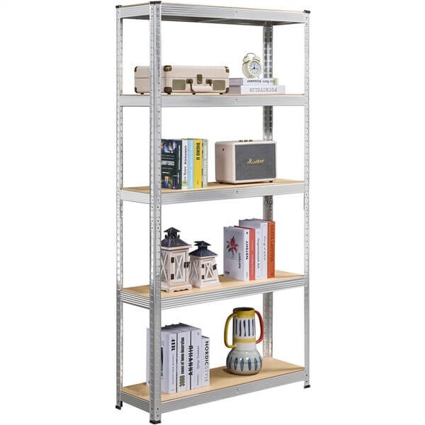 Yaheetech Heavy-Duty 5-Tier Steel Shelving Unit