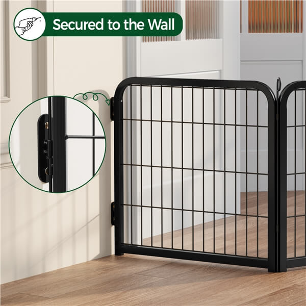 Yaheetech Dog Playpen, 24 inch 2 Panels Dog Pen