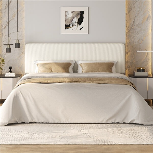 Yaheetech King Size Upholstered Bed