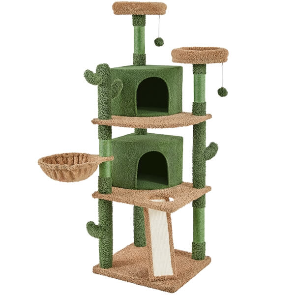 Yaheetech 66″ Tall Cactus Cat Tree