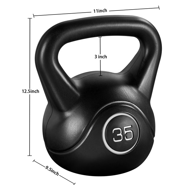 Yaheetech 35lbs Kettlebell Weights