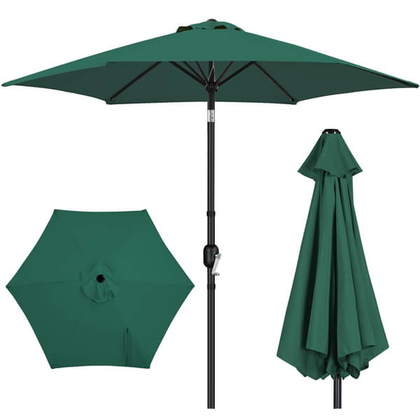 Yaheetech 9FT Patio Umbrella Outdoor with Heavy Duty Base