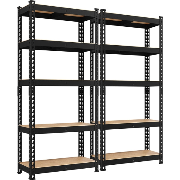 Yaheetech Storage Shelves, 5 Tier (27.5 W x 12 D x 60 H Inches)