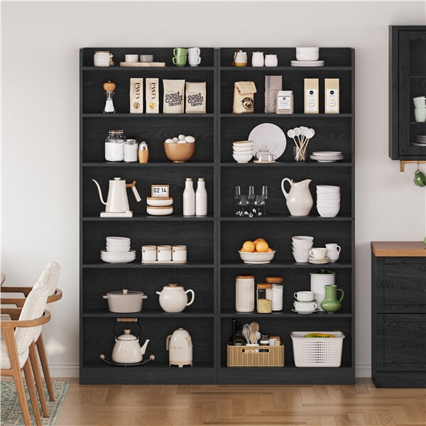Yaheetech 7-layer Open Shelf Bookshelf