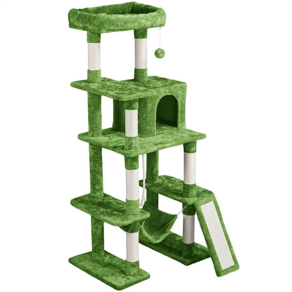Yaheetech  63″ Tall Multilevel Cat Tree