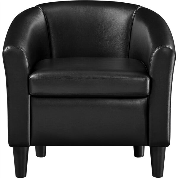 Yaheetech Upholstered Barrel Chair