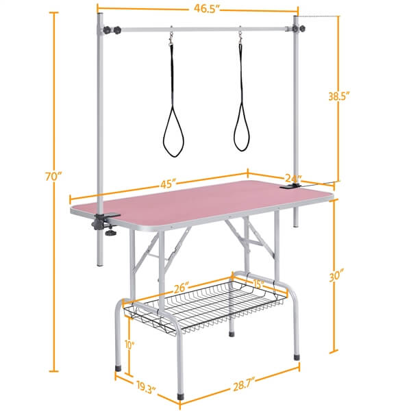 Yaheetech 46" grooming table
