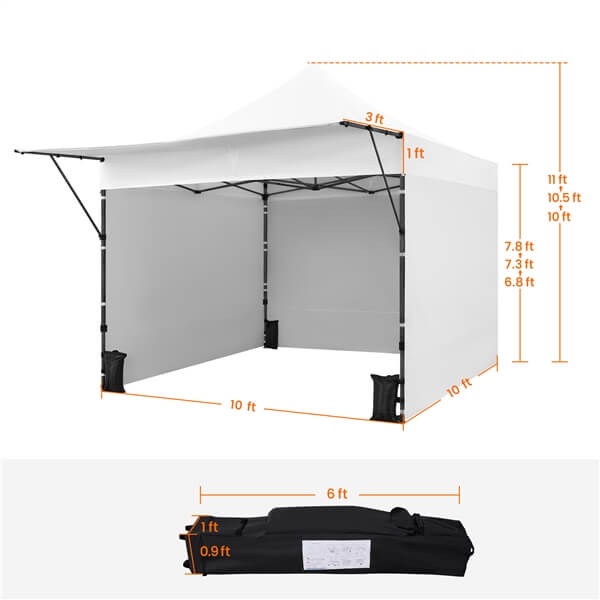 Yaheetech 10x10 Pop Up Canopy Tent