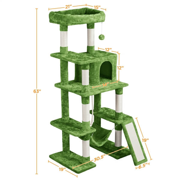 Yaheetech Cat Furniture Activity Center for Cats Kitten