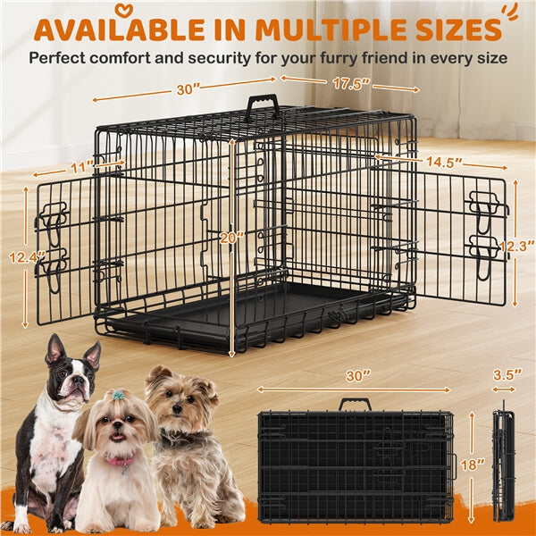 Yaheetech Double Door Dog Crate — yaheetech.shop