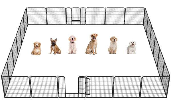 Yaheetech Puppy Playpen 8 Panels 32 Inch