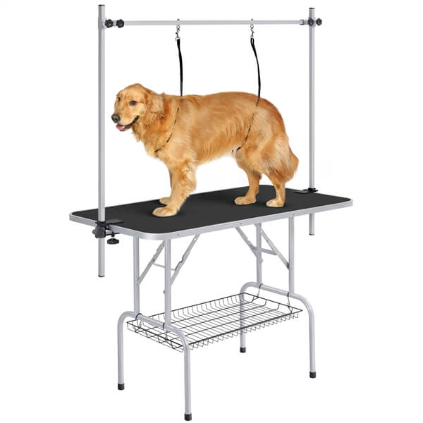 Yaheetech 46'' Pet Grooming Table for Large Dogs