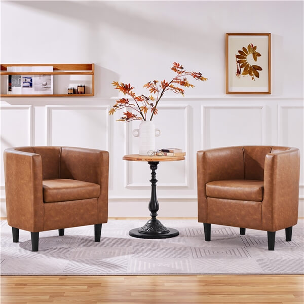 Yaheetech  Barrel-shaped Chair