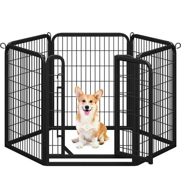 Yaheetech Dog Playpen Outdoor, 32 inch 6 Panels
