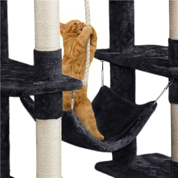 Yaheetech  63″ Tall Multilevel Cat Tree