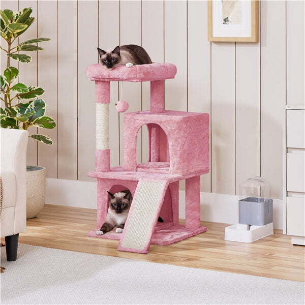 57.5'' Height Cat Tree Condo Kitten Tree Tower