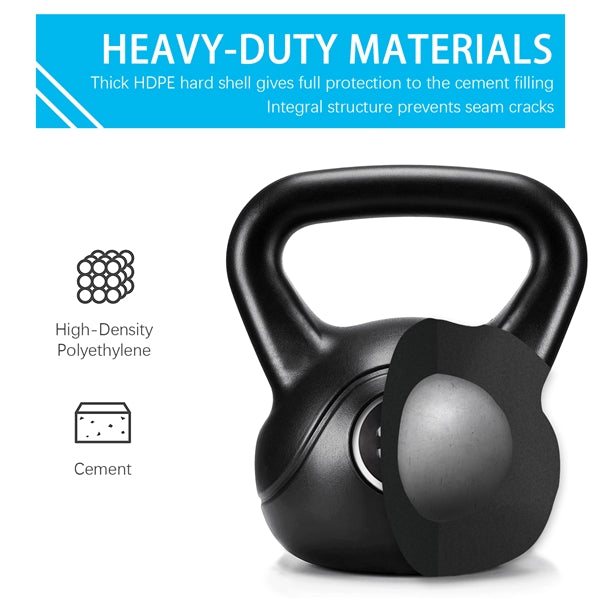 Yaheetech 35lbs Kettlebell Weights