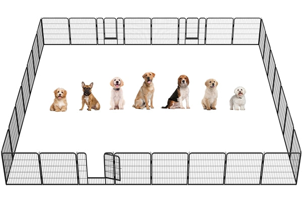 Yaheetech Puppy Playpen 8 Panels 32 Inch