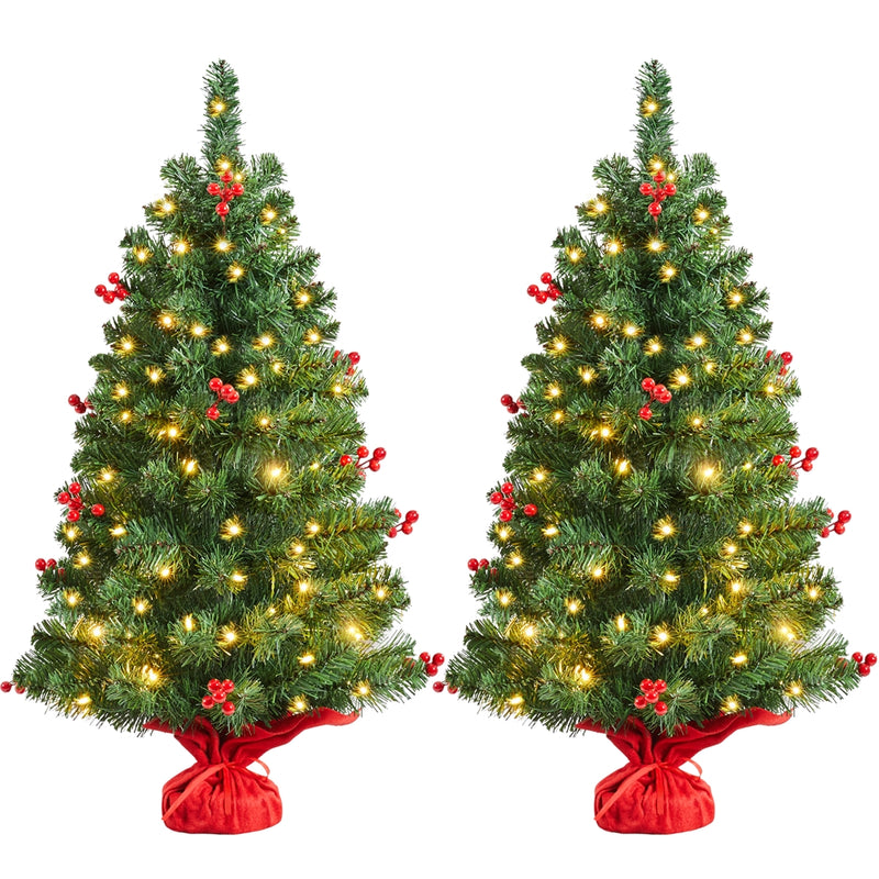 Yaheetech Prelit Tabletop Christmas Tree
