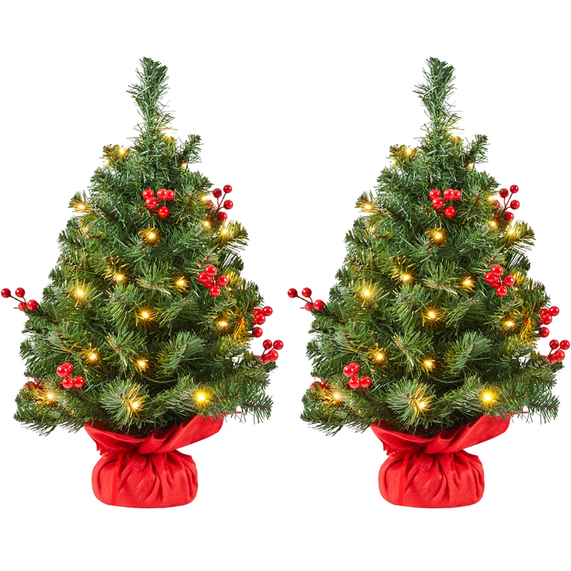 Yaheetech Prelit Tabletop Christmas Tree