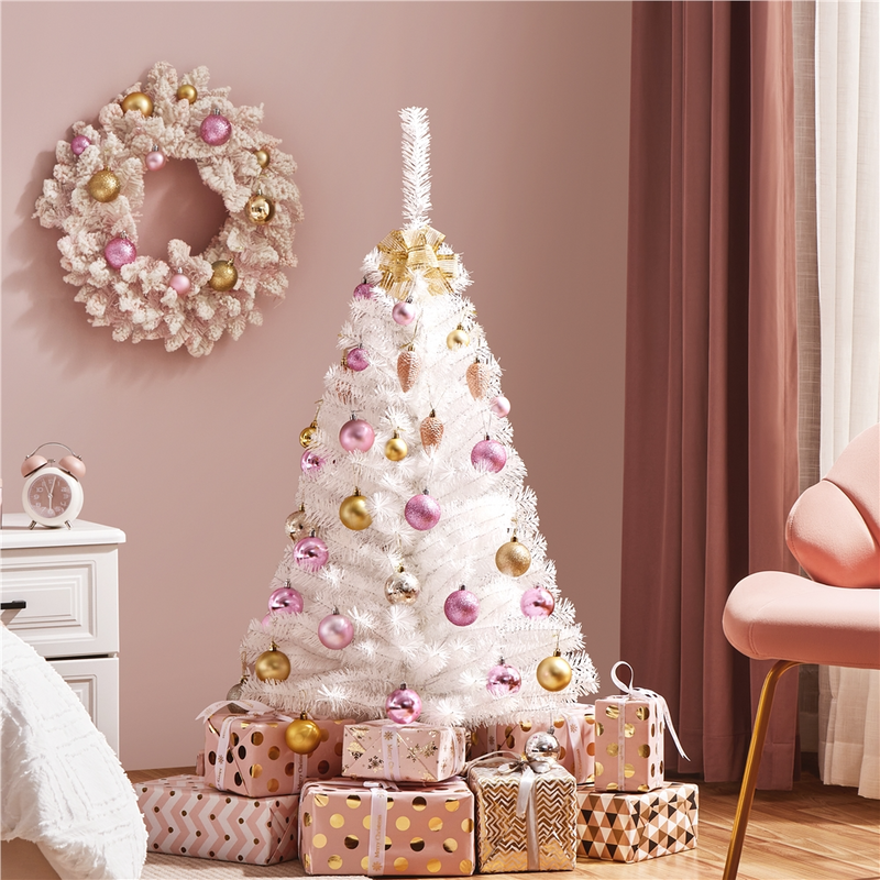 Yaheetech 4FT Pre-lit Artificial Christmas Tree
