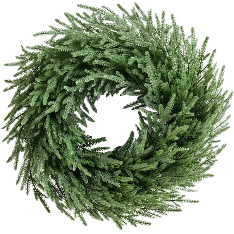 Yaheetech 26 Inch Norfolk Pine Christmas Wreath