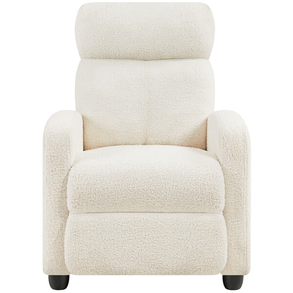 Yaheetech Fabric Pushback Recliner Chair