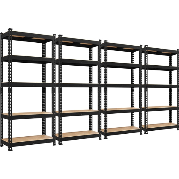 Yaheetech Storage Shelves, 5 Tier (27.5 W x 12 D x 60 H Inches)