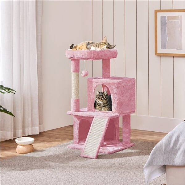 57.5'' Height Cat Tree Condo Kitten Tree Tower