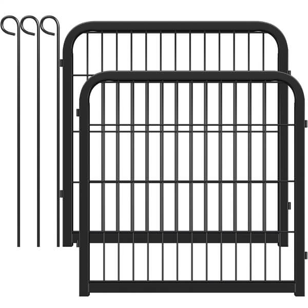 Yaheetech 31.5″ Tall 2 Panels Dog Playpen