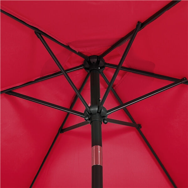 Yaheetech 7.5FT/9FT Patio Umbrella with 22lb Umbrella Base Included
