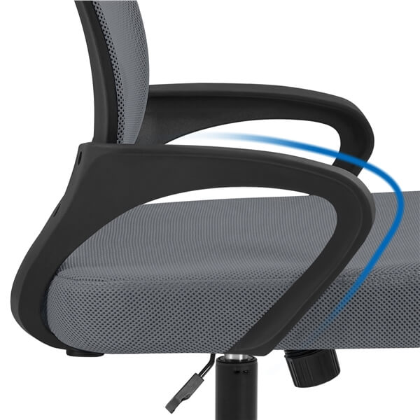 Yaheetech Mid-Back Mesh Office Chair