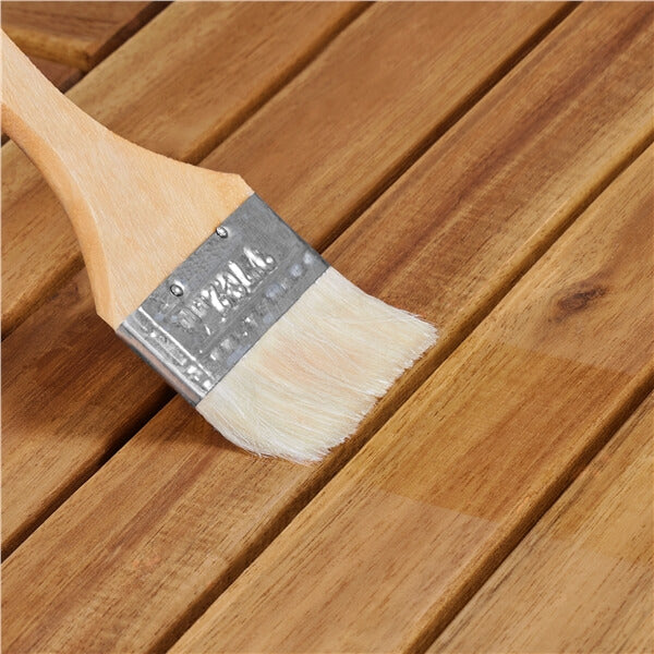 Yaheetech 27pcs Acacia Wood,Interlocking Deck Tiles