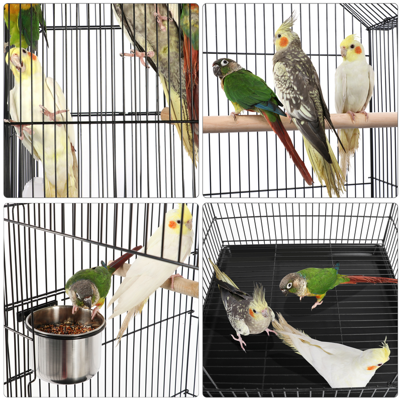 Yaheetech 57″ Open Top Metal Parrot/Bird Cage