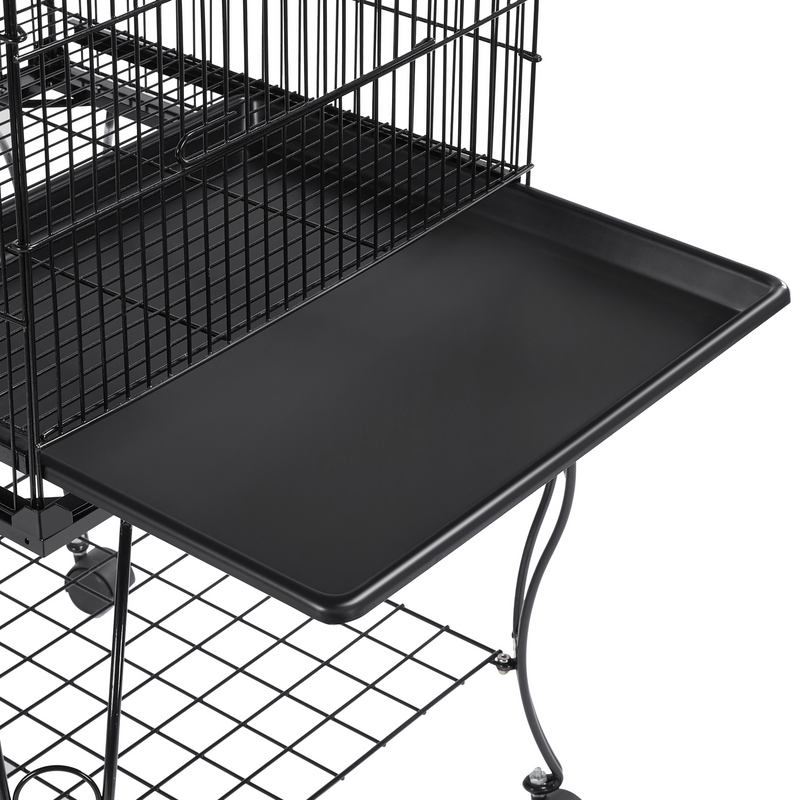 Yaheetech 57″ Open Top Metal Parrot/Bird Cage