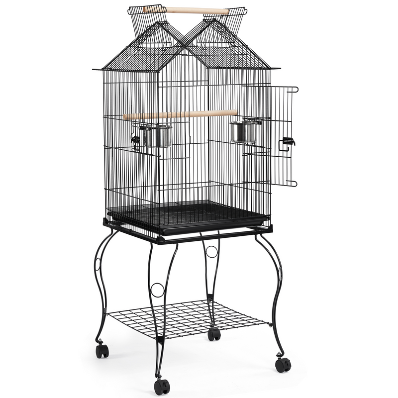 Yaheetech 57″ Open Top Metal Parrot/Bird Cage