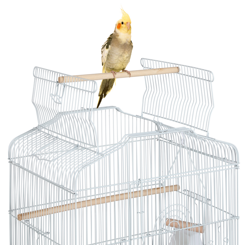 Yaheetech 64’’ H Open Top Metal Large Rolling Parrot/Bird Cage